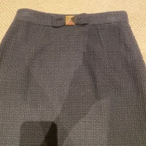Kate Spade Textured Skirt w/ Bow